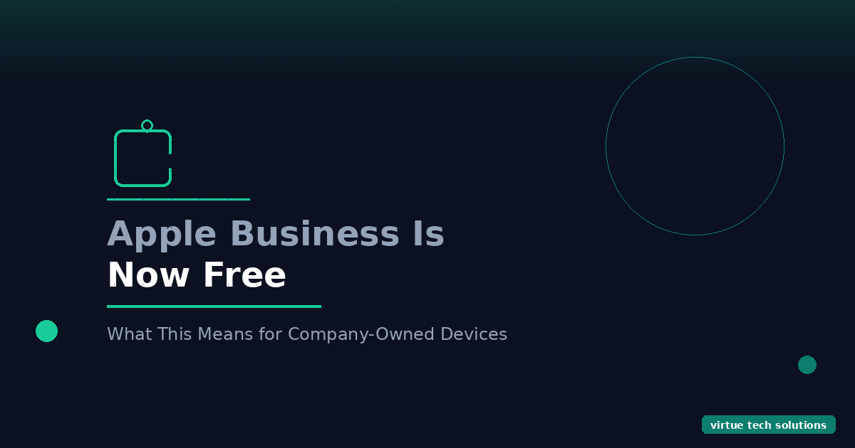 Apple Business Is Now Free