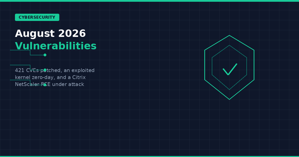 August 2026 Vulnerabilities — Kernel Zero-Day and Citrix RCE