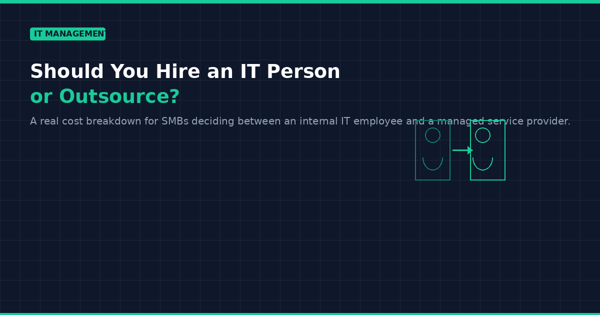 Should You Hire an IT Person or Outsource
